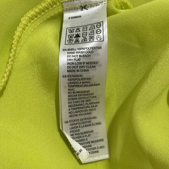 Forever 21 Neon yellow tank size S - Picture 6 of 6